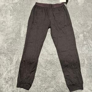 FRYE Pants Mens Small Premium Sleepwear Lightweight Joggers Jersey Gray